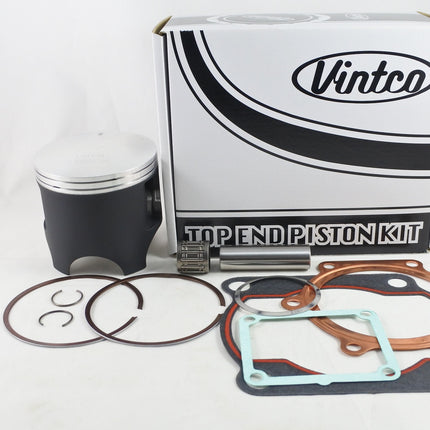 Top End Piston Kit 82-84 Yamaha It YZ 490 87mm Standard Vintco KTY53-00