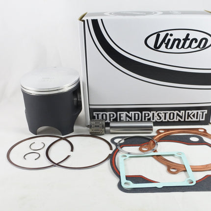 Top End Piston Kit 82-84 Yamaha YZ It 490 88.5mm Over Vintco KTY53-1.5