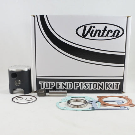 Top End Piston Kit 76-76 Yamaha LB80IIA 47mm Standard Vintco KTY56-00