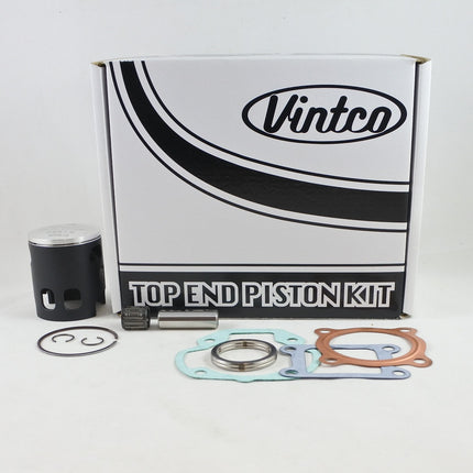 Top End Piston Kit 76-76 Yamaha LB80IIA 47mm Standard Vintco KTY56-00