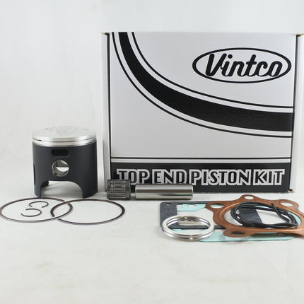 Top End Piston Kit 76-76 Yamaha YZ 175 66.5mm 0.5mm Over Vintco KTY68-0.5