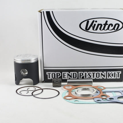 Top End Piston Kit 74-75 Yamaha Dt 125 56mm Standard Vintco KTY69-00