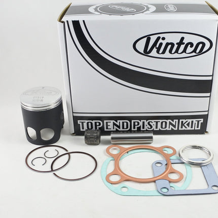 Top End Piston Kit 76-76 Yamaha Dt 125 56mm Standard Vintco KTY70-00