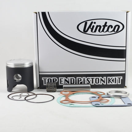 Top End Piston Kit 76-76 Yamaha Dt 125 57mm 1mm Over Vintco KTY70-1.0