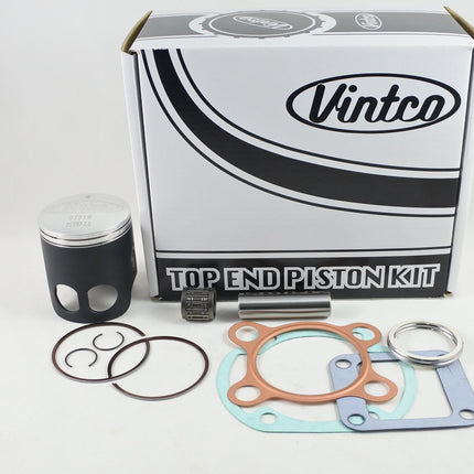 Top End Piston Kit 76-76 Yamaha Dt 125 57mm 1mm Over Vintco KTY70-1.0