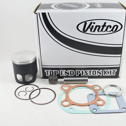 Top End Piston Kit 76-76 Yamaha Dt 125 57.5mm 1.5mm Over Vintco KTY70-1.5