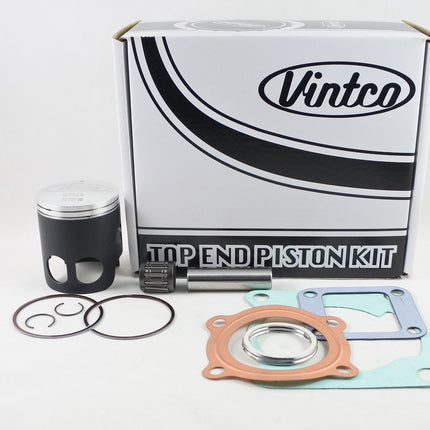 Top End Piston Kit 77-81 Yamaha Dt 125 56mm Standard Vintco KTY71-00