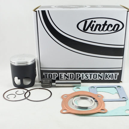 Top End Piston Kit 77-81 Yamaha Dt 125 57mm 1.0mm Over Vintco KTY71-1.0