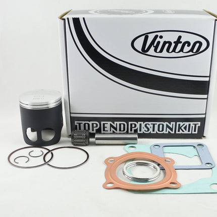 Top End Piston Kit 77-81 Yamaha Dt 125 57.5mm 1.5mm Over Vintco KTY71-1.5