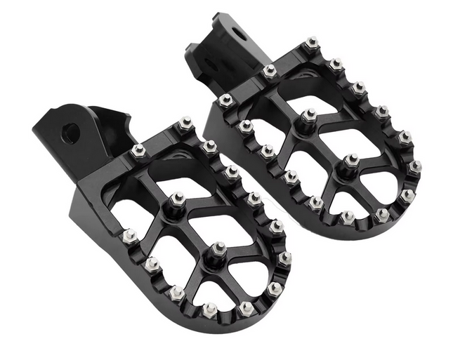 Foot Rest Pegs Cnc Aluminium Black Surron Light Bee S Light Bee X