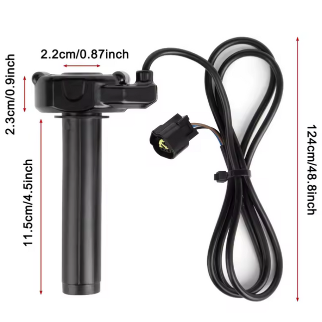 Throttle Twist Grip Plastic 22mm Surron Light Bee S Light Bee X
