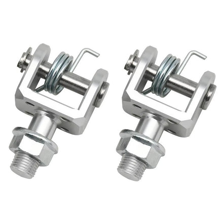 Foot Peg Link Brackets Pair Cnc Aluminium Silver Surron Light Bee X Light Bee S