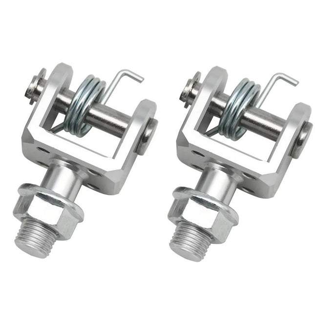 Foot Peg Link Brackets Pair Cnc Aluminium Silver Surron Light Bee X Light Bee S
