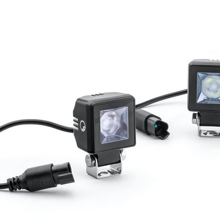 Dual LED 2 Cube Pod Lights Kit 12/24V, Superatv LB2-CL