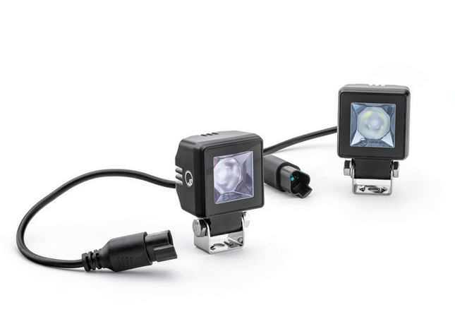 Dual LED 2 Cube Pod Lights Kit 12/24V, Superatv LB2-CL
