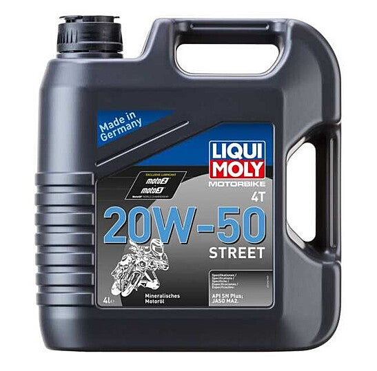 Engine Oil 4T 20W-50 Street 1L Liqui Moly - 1500