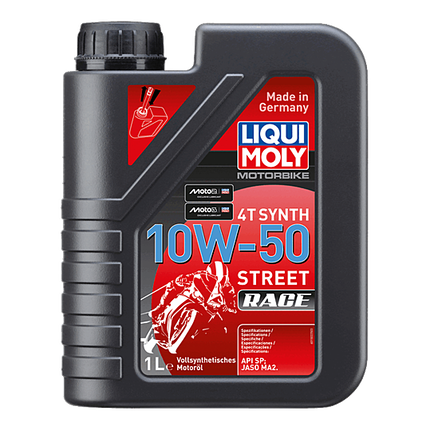 Engine Oil 4T Synthetic 10W-50 Street Race 1L Liqui Moly - 1502