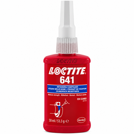 Loctite 641 50ml Anaerobic Retaining Compound Cylindrical Bearings Shafts Housings