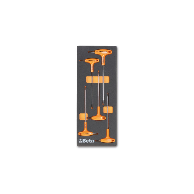 Soft Thermoformed Tray with Tool Assortment, Drawer Size 5 - Beta Tools M55