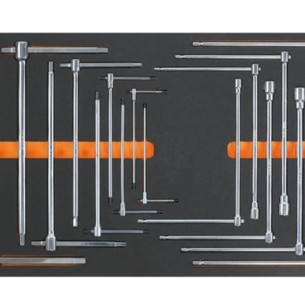 Soft Thermoformed Tray with Tool Assortment, Drawer Size 16 - Beta Tools M65