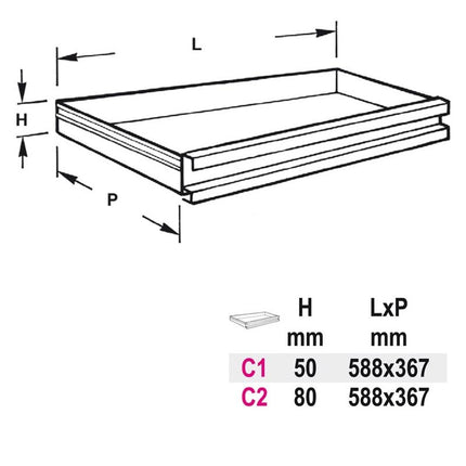 Soft Thermoformed Tray with Tool Assortment - Beta Tools M92