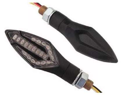 LED Indicator Turn Signal Brake Light Sequential 12V Amber Psychic MC-01D10
