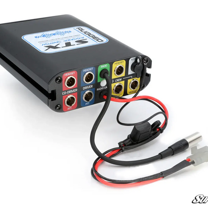 Rugged Radios STX STEREO Complete Master Communication Kit with Intercom and 2-Way Radio