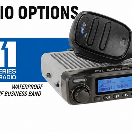 Rugged Radios STX STEREO Complete Master Communication Kit with Intercom and 2-Way Radio