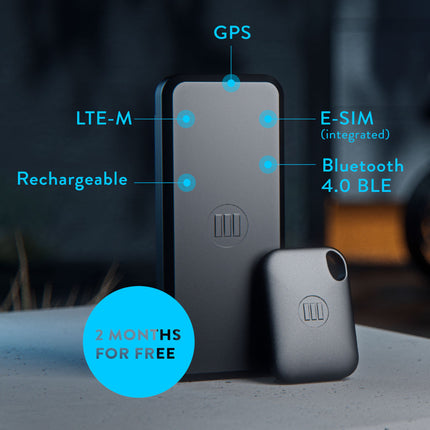 Monimoto 9 Smart Gps 5G Tracker, Motorcycle, ATV, UTV, Car, Universal