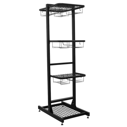 Helmet & Gear Storage Stand Freestanding, Motorcycle, MX, Enduro