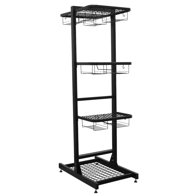 Helmet & Gear Storage Stand Freestanding, Motorcycle, MX, Enduro