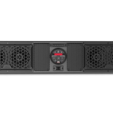 46 Extendable UTV Sound Bar Speaker System, Am/fm, Bluetooth, Aux, USB