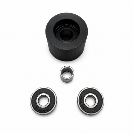 Chain Rollers (pack Of 10) IDxODxW 8x35x27 Black Nylon 66 Long Lasting 35mm OD