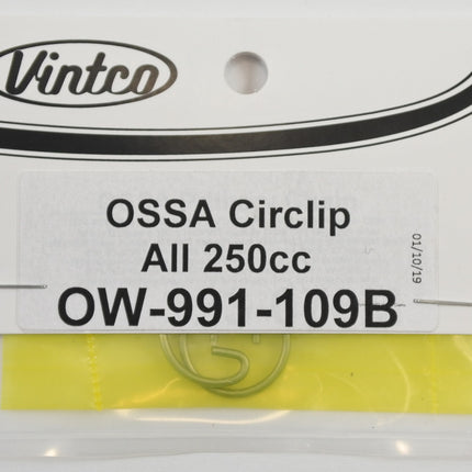 Piston Circlip Kit 70-78 Ossa All Models 250 Vintco OW-991-109B