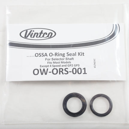 Selector Shaft O-ring Seal Kit 70-78 Ossa Most Models Vintco OW-ORS-001