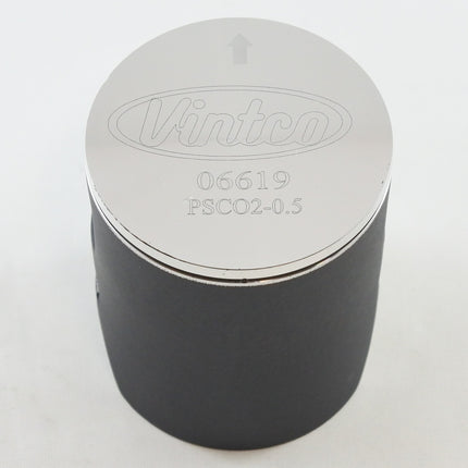Piston Kit 77-81 Dkw Hercules Sachs 7 Speed 125 54.25mm 0.5mm Over Vintco PSC02-0.5
