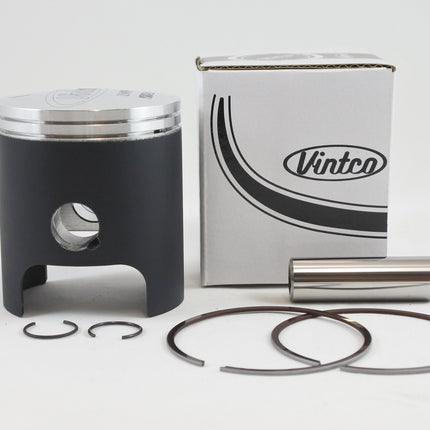 Piston Kit 74-84 Kawasaki Kd Ke Ks 125 57.5mm Over Vintco PSK07-1.5