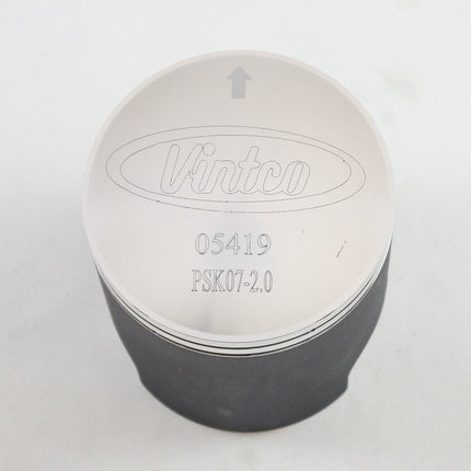 Piston Kit 74-84 Kawasaki Kd Ke Ks 125 58.0mm Vintco PSK07-2.0