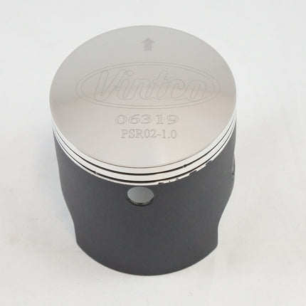 Piston Kit 74-81 Can Am Swm 175 MX Tnt Qualifier 63.0mm 1.0mm Over Vintco PSR02-1.0