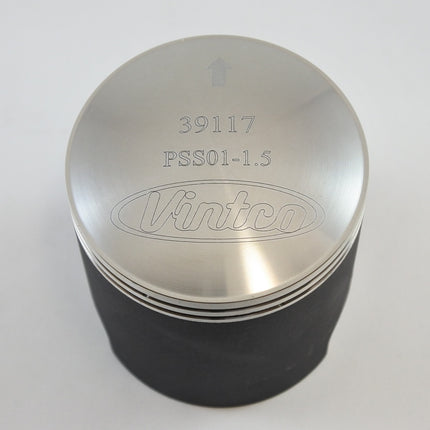 Piston Kit 77-80 Suzuki RM 125 55.5mm Oversize Vintco PSS01-1.5