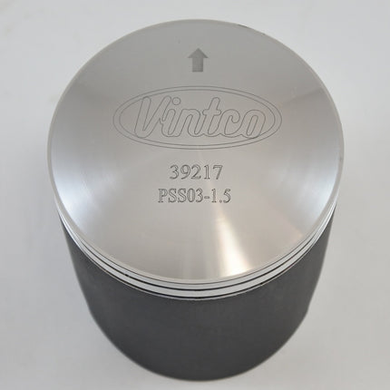 Piston Kit 77-81 Suzuki Pe RM Rs 250 68.5mm 1.5mm Over Vintco PSS03-1.5