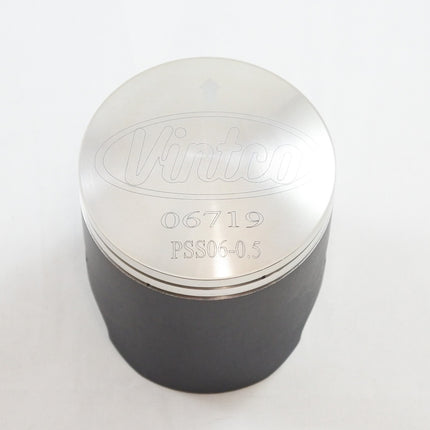 Piston Kit 81-83 Suzuki RM 125 54.5mm 0.5mm Over Vintco PSS06-0.5