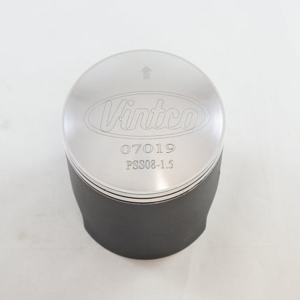 Piston Kit 80-84 Suzuki Pe Rs 175 63.5mm 1.5mm Over Vintco PSS08-1.5