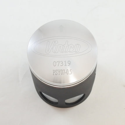 Piston Kit 74-81 Yamaha Dt 125 56.5mm 0.5mm Over Vintco PSY07-0.5