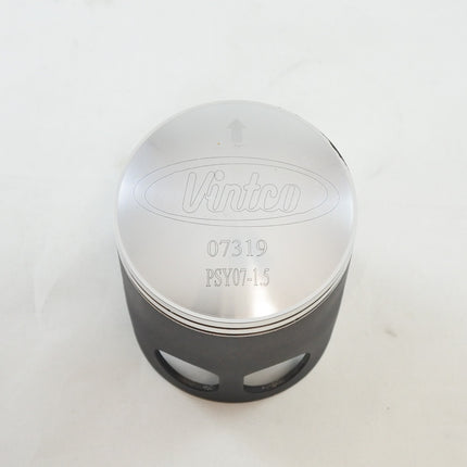 Piston Kit 74-81 Yamaha Dt 125 57.5mm 1.5mm Over Vintco PSY07-1.5