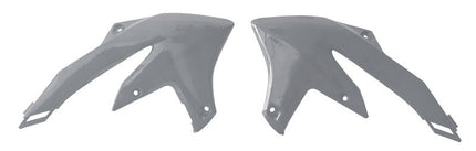 Radiator Scoops 2023-25 YZ450F Yamaha Quantum Grey, Rtech R-CVYZFGR0023
