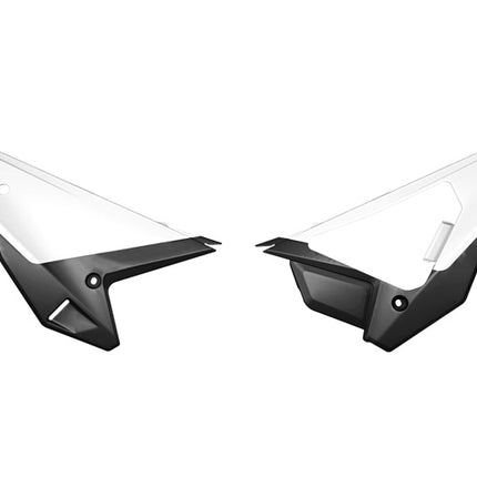Side Panels Honda CRF 250 450 2025 R-tech White Black Revolution R-FICRFBNNR26