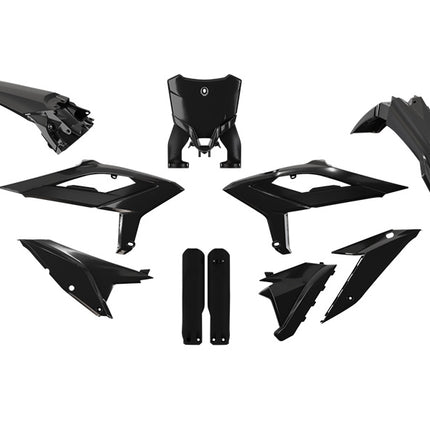 Plastic Kit 7 Pc Beta Black Rtech R-KITBET-NR0-626