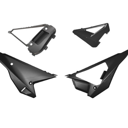 Revolution Side Panels Kit CRF 250 450 2025 Black R-tech R-KITCRF-NR0-F26