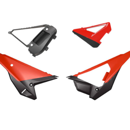 Revolution Side Panels Kit CRF 250 450 2025 Red R-tech R-KITCRF-RS0-F26